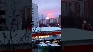 Открытие Самара арена салют