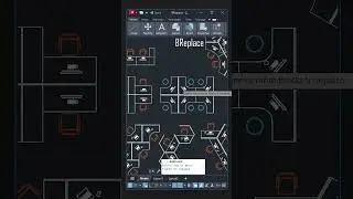 AutoCAD 2024 - BReplace Command (Block Replace)