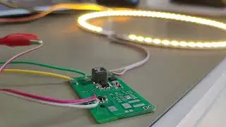 LED Lab Lamp Mod: PWM test.