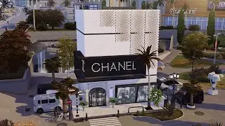 CHANEL Store • The Sims 4 • No CC | Speed Build
