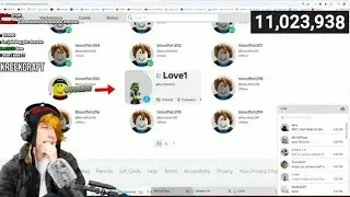 KreekCraft talks to a Roblox bot account owner!😮