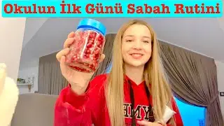 Okulun İlk Günü Sabah Rutini Vlog. Ecrin Su Çoban