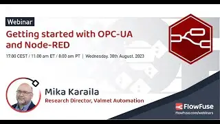 Getting Started with OPC-UA and Node-RED