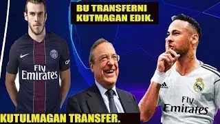 NEYMAR REALGA BEYL ESA PSJGA O'TADI (SO'NGI TRANSFERLAR)