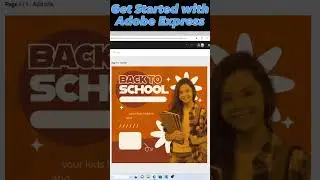Get Started with Adobe Express Free #shorts