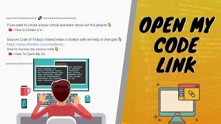 How To Open My Source Link ? | Source Code