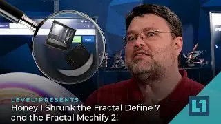 Honey I Shrunk the Fractal Define 7 and the Fractal Meshify 2! Define 7 Mini/Meshify 2 Mini Review!