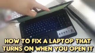 How to fix laptop automatically turns ON when I open the lid 2023 Guide