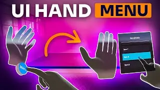 Fastest Way To Add Hand Menu UI