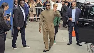 00:41:35 USHER leaving GMA Studios Times Square NYC LIVE Sept. 6, 2024