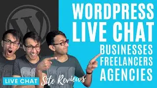 JOIN IN - Live Chat Weds 25th Oct 2023 - Q&A & more - WordPress Web Designers