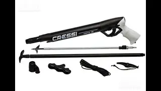 Cressi Sub Saetta Black 55-краткий обзор пневмата от всемирно известного итальянского производителя