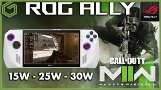 ROG ALLY - Call of Duty Modern Warfare II is Amazing on this Device!!