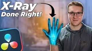 The RIGHT way to make an X-Ray Effect | Davinci Resolve 18 Tutorial