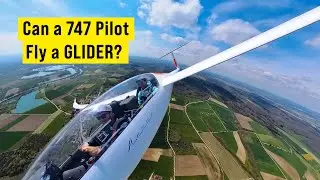 Can a 747 PILOT fly a GLIDER? Behind the Scenes with CAPTAIN JOE