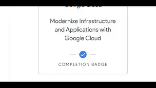 04 Modernize Infrastructure and Applications with Google Cloud QUIZ August 2024