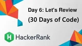 HackerRank Day 6: Let's Review | Java Solution
