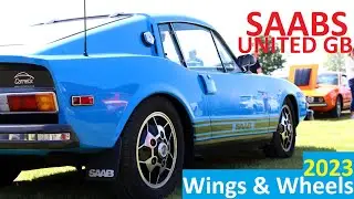 2023 Epic Saab Convoy + Car Show - Wings & Wheels - Saab United GB