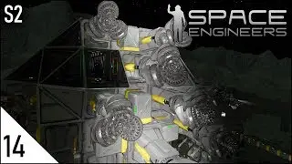 Space Engineers Let's Play (S2 | E14) - WORKING ON THE MEGA MINER [Beta Gameplay]