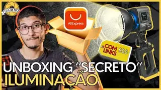 {UNBOXING + TESTE} LED YNLUX100 + Octabox Triopo
