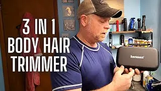 Kensen Body Hair Trimmer | 3-in-1 Electric Body Groomer