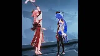Yae Miko Bonks Ganyu