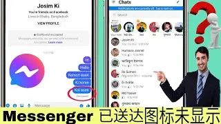 Messenger 已送达图标未显示 | 缺失 | Messenger 已送达图标已移除