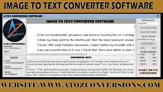 Online Image To Notepad Conversion Software | Image To Text Conversion Software |  { 100% Accuracy }