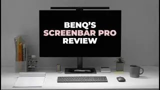 Reviewing BenQ's ScreenBar Pro - A monitor light bar (Unboxing!)