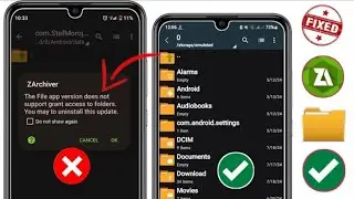 إصدار تطبيق الملفات لا يدعم منح الوصول إلى المجلدات | عدم عرض المجلدات ||