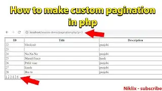 Simple Pagination in PHP | 