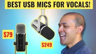 BEST USB Microphones 2022 | For Singing, Home Studio - Shure MV7 Review