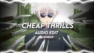 Cheap Thrills - Sia [Edit Audio]