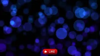Blue Particles Effect | Black Screen Effect | Overlay Effect | Cinematic Effect | Particles Effect