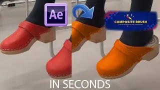 composite brush - object color change in after effects - rotoscoping
