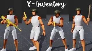 X - Game Animation Sample | Inventory Helmet