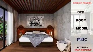 Interior Rendering Sketchup | Vray Next Interior Part2