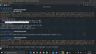 Pip2 command not found