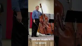 Andy Moritz on the 10 pound sound on double bass  