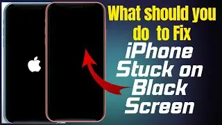 How to fix iPhone stuck on Black screen or startup screen | iPhone black screen wont turn on