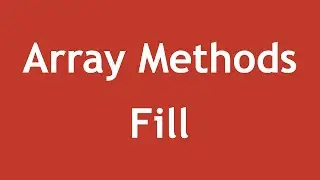 [ Learn PHP 5 In Arabic ] #42 - Array Methods - Array Fill