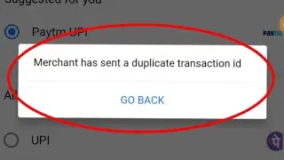 Flipkart Fix Merchant has sent a duplicate transaction id Problem Solve