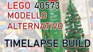 LEGO  40573 - Albero di Natale MODELLO ALTERNATIVO - TIMELAPSE