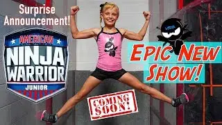 EPIC New Show! American Ninja Warrior JR! Ninja Kidz TV