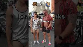 Bears 🆚 twinks (part 2) Gay men choose