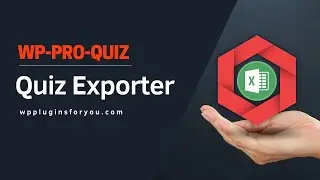 How to export wp-pro-quiz in excel