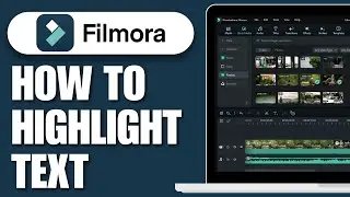 How To Highlight Text in Filmora (2024) - Full Guide