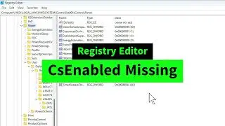 CsEnabled File Missing from Registry Editor | Add CsEnabled in Registry Editor