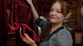 ASMR 💰 Fantasy Clothing Shopping (fabric sounds)