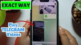 How to Play TELEGRAM Videos on iPhone